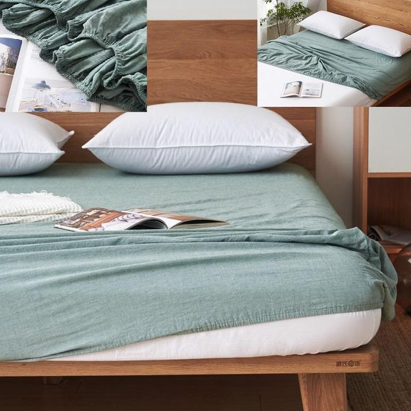 sheets & sets washed cotton elastic fitted sheet japan-style simply bed linen soft health mattress cover king full queen kids adjustab
sheets & sets washed cotton elastic fitted sheet japan-style simply bed linen soft health mattress cover king full queen kids adjustab
