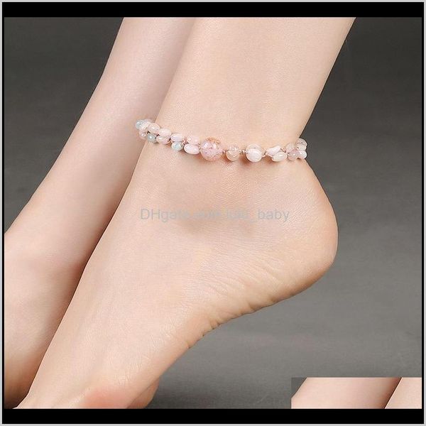 anklets drop delivery 2021 oriental stone string lass gril anklet bracelets women beach clear stones color ankle chain foot bracelet summer, Red;blue
anklets drop delivery 2021 oriental stone string lass gril anklet bracelets women beach clear stones color ankle chain foot bracelet summer, Red;blue