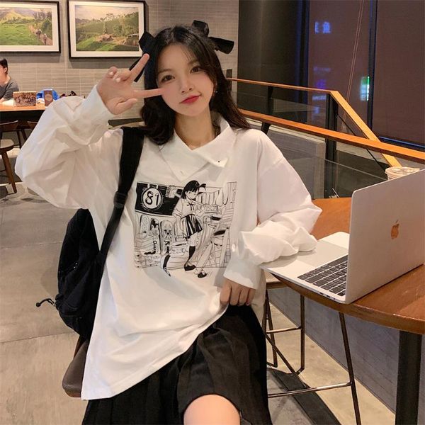 women's hoodies & sweatshirts harajuku manga anime women autumn 2021 japanese streetwear kawaii cute print long sleeve sweatshirt white, Black
women's hoodies & sweatshirts harajuku manga anime women autumn 2021 japanese streetwear kawaii cute print long sleeve sweatshirt white, Black