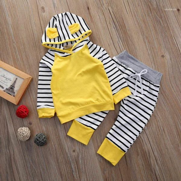 fashion 2pcs casual baby clothes set born infant boy girl hooded long sleeve sweatshirt striped pants outfits1, White
fashion 2pcs casual baby clothes set born infant boy girl hooded long sleeve sweatshirt striped pants outfits1, White
