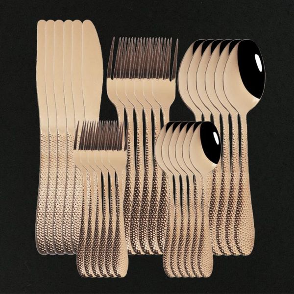 flatware sets 30pcs rose gold cutlery set knife cake fork coffee spoon dinnerware stainless steel tableware western kitchen silverware
flatware sets 30pcs rose gold cutlery set knife cake fork coffee spoon dinnerware stainless steel tableware western kitchen silverware