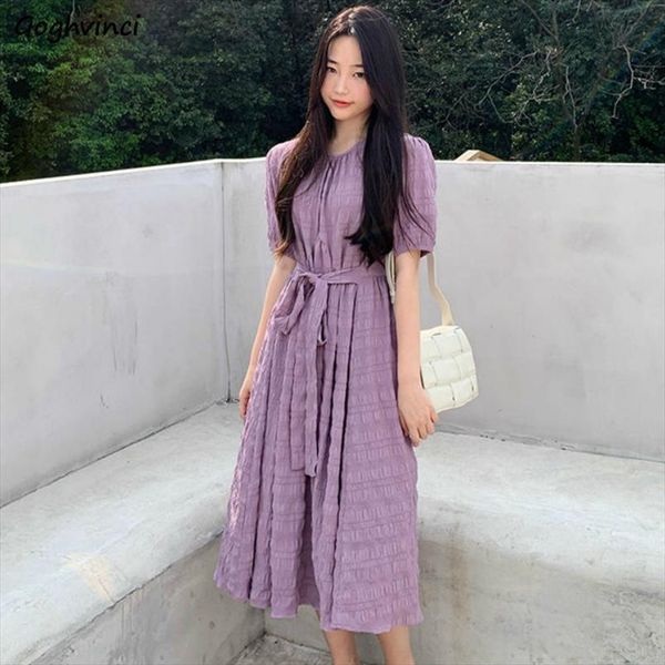 summer pure bowknot sashes maxi women dresses pleats crepe french girls puff sleeve womens simple femme elegant vestidos fashion, Black;gray
summer pure bowknot sashes maxi women dresses pleats crepe french girls puff sleeve womens simple femme elegant vestidos fashion, Black;gray