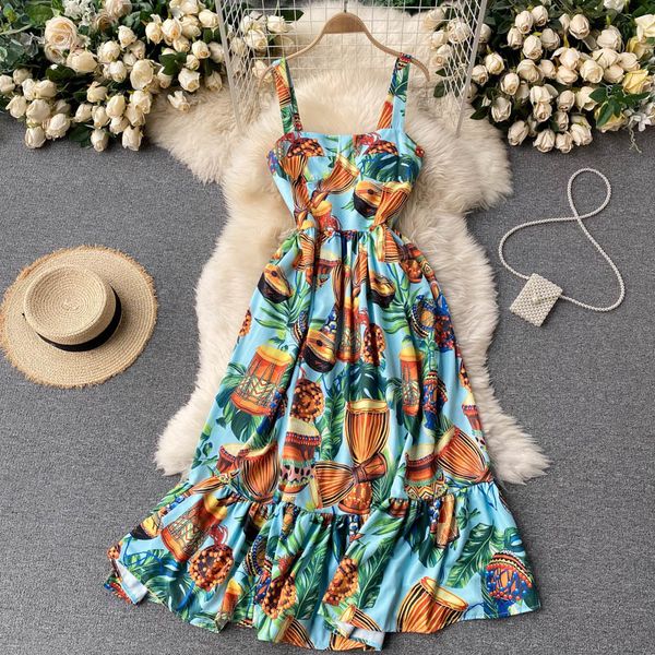 dresses women fashion print strap korean sleeveless ruffles a-line summer off shoulder beach vacation, Black;gray
dresses women fashion print strap korean sleeveless ruffles a-line summer off shoulder beach vacation, Black;gray