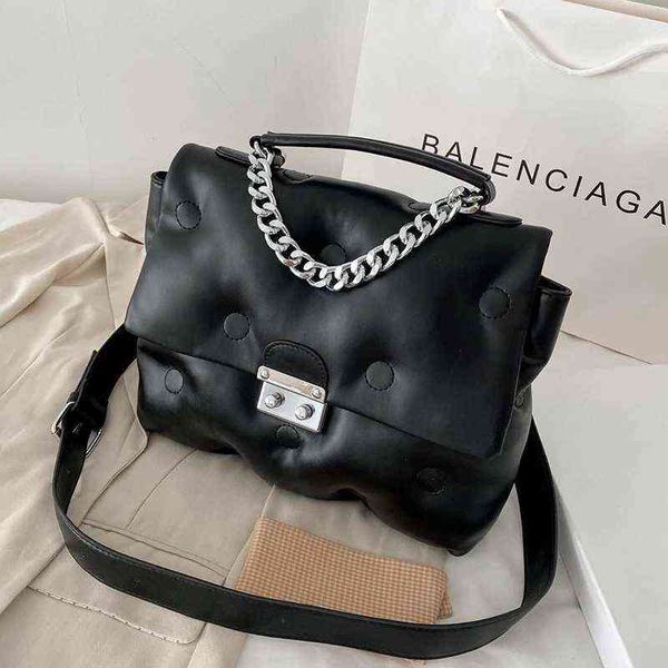 chain pu leather crossbody bags for women 2021 quality ladies designer shoulder bag female handbags and purses black totes
chain pu leather crossbody bags for women 2021 quality ladies designer shoulder bag female handbags and purses black totes