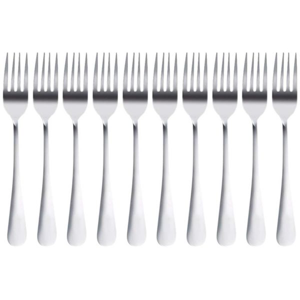 forks 10 pcs fork table stainless steel steak cutlery dinner table, fruit salad, steak-18.5cm total length
forks 10 pcs fork table stainless steel steak cutlery dinner table, fruit salad, steak-18.5cm total length