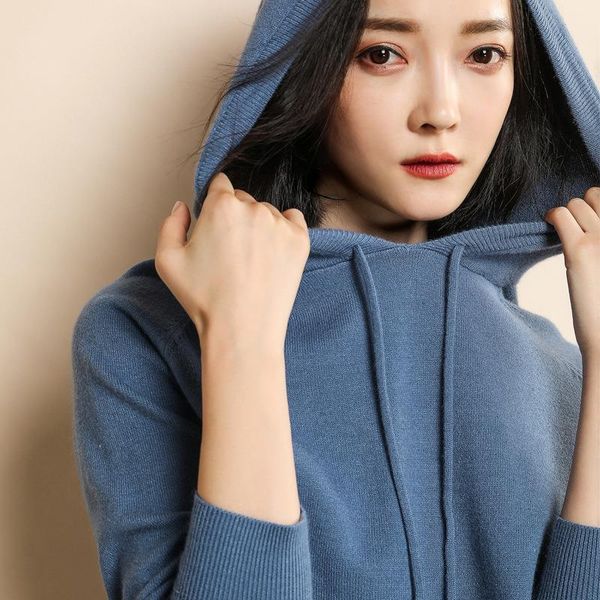 recruitment agent autumn and women sweater winter style cashmere little jumpers loose fit hooded, White;black
recruitment agent autumn and women sweater winter style cashmere little jumpers loose fit hooded, White;black