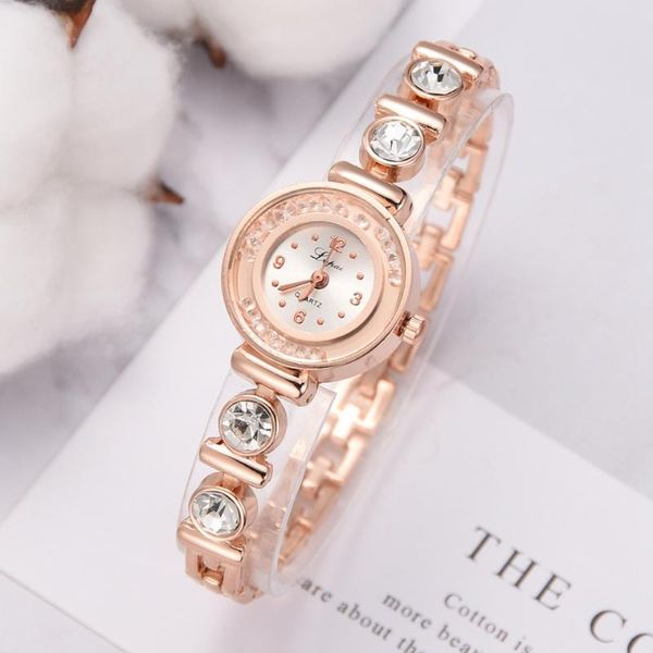 wristwatches lvpai fashion rhinestone watches women stainless steel bracelet watch ladies quartz dress clock, Slivery;brown
wristwatches lvpai fashion rhinestone watches women stainless steel bracelet watch ladies quartz dress clock, Slivery;brown