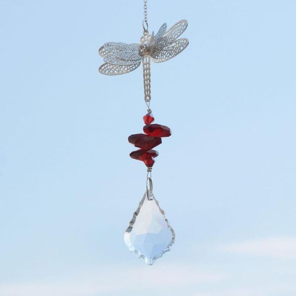 28cm angle chakra handmade dragonfly crystal ball suncatcher chandelier beads prism rainbow maker home hanging ornament garden decorations
28cm angle chakra handmade dragonfly crystal ball suncatcher chandelier beads prism rainbow maker home hanging ornament garden decorations