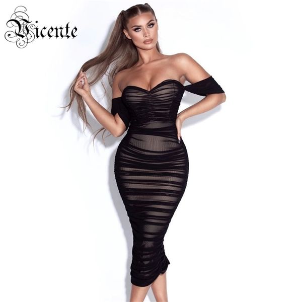 trendy draped mesh design off shoulder short sleeves celebrity party club bandage dress 210520, Black;gray
trendy draped mesh design off shoulder short sleeves celebrity party club bandage dress 210520, Black;gray