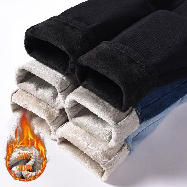 women's jeans 2021 winter fleece woman high waist boyfriend for women plus size blue black denim mom pants trousers wj90
women's jeans 2021 winter fleece woman high waist boyfriend for women plus size blue black denim mom pants trousers wj90