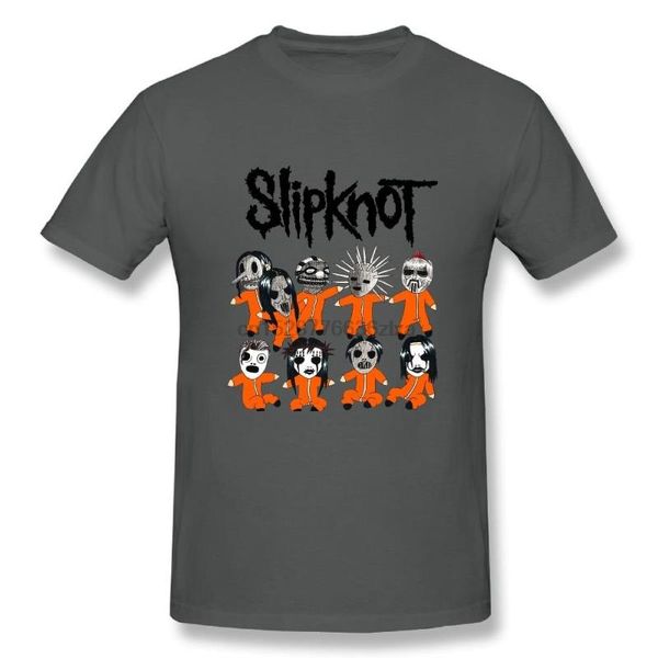 men's t-shirts mens cotton slipknot asphalt, White;black 
men's t-shirts mens cotton slipknot asphalt, White;black