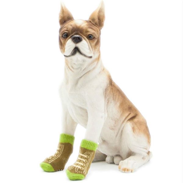 dog apparel 4pcs/set cute knit socks pet non-slip cotton warm foot cover teddy poodle protection supplies
dog apparel 4pcs/set cute knit socks pet non-slip cotton warm foot cover teddy poodle protection supplies