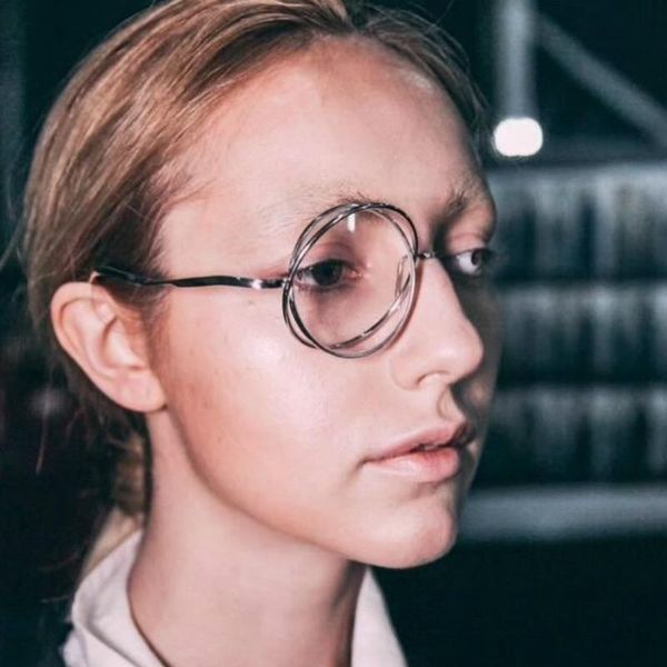 sunglasses round clear glasses frame woman men chain silver gold eyeglasses unilateral spectacle fake oculos de grau, White;black
sunglasses round clear glasses frame woman men chain silver gold eyeglasses unilateral spectacle fake oculos de grau, White;black