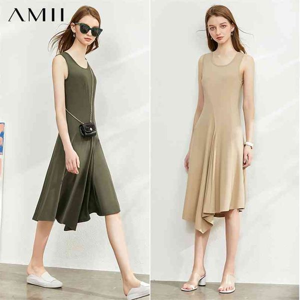 minimalism spring summer solid cotton women dress oneck irregular hem knee-length 12070172 210527, Black;gray
minimalism spring summer solid cotton women dress oneck irregular hem knee-length 12070172 210527, Black;gray