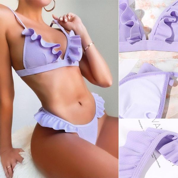 women's swimwear swim split swimsuit beach two piece wrinkle lace ruffle bikini suit, White;black
women's swimwear swim split swimsuit beach two piece wrinkle lace ruffle bikini suit, White;black