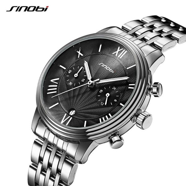 wristwatches sinobi classic retro men's watch leather wristwatch waterproof function luminous calendar sports watches relogio masculino, Slivery;brown
wristwatches sinobi classic retro men's watch leather wristwatch waterproof function luminous calendar sports watches relogio masculino, Slivery;brown