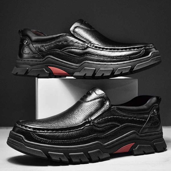 middle aged father's sho british men's busins leather thick soled head casual lefu
middle aged father's sho british men's busins leather thick soled head casual lefu