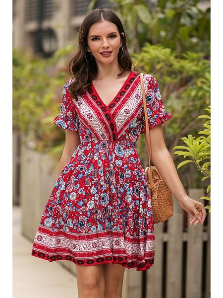 casual dresses summer short sleeve floral print ethnic beach female split folk style women dress sleeveless v-neck spaghetti strap, Black;gray
casual dresses summer short sleeve floral print ethnic beach female split folk style women dress sleeveless v-neck spaghetti strap, Black;gray