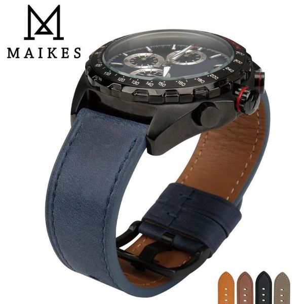 watch bands maikes genuine leather watchband accessories strap bracelet band 22mm 24mm silver buckle for, Black;brown
watch bands maikes genuine leather watchband accessories strap bracelet band 22mm 24mm silver buckle for, Black;brown