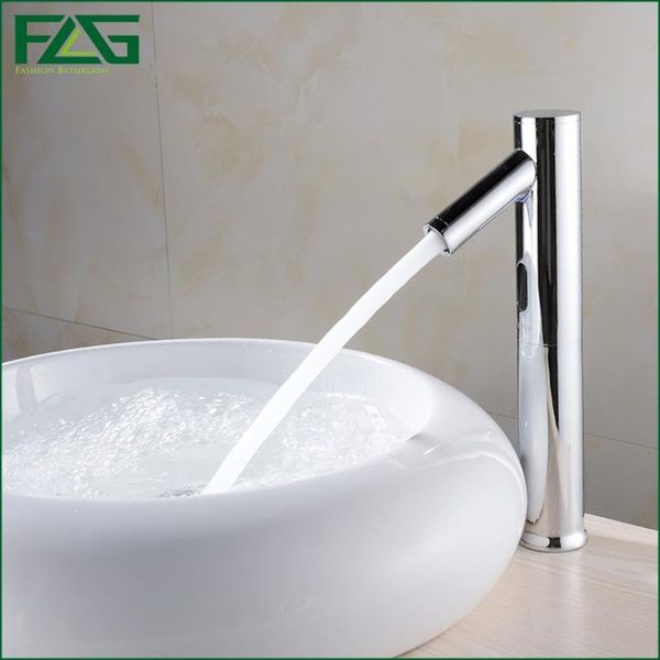 bathroom sink faucets flg hands touch 100%brass automatic sensor deck mounted chrome polished water mixer sense faucet basin hand washe
bathroom sink faucets flg hands touch 100%brass automatic sensor deck mounted chrome polished water mixer sense faucet basin hand washe
