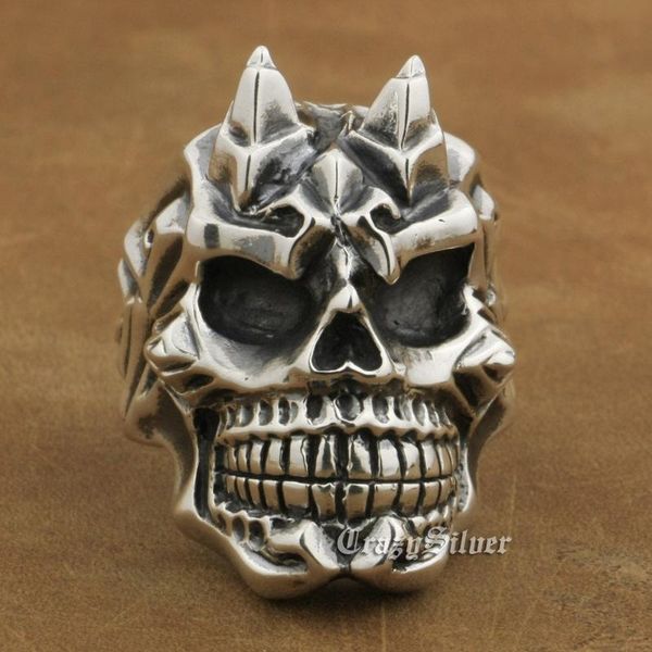 cluster rings devil horn skull ring 925 sterling silver mens biker punk ta13 us size 7~15, Golden;silver
cluster rings devil horn skull ring 925 sterling silver mens biker punk ta13 us size 7~15, Golden;silver