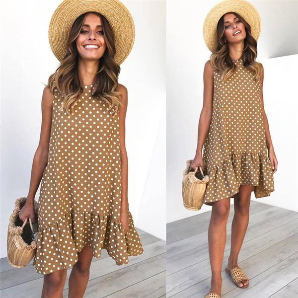 maternity dresses women casual fashion 2021 polka dot ladies dress women's fancy vestidos sleeveless ruffles loose outfits, White
maternity dresses women casual fashion 2021 polka dot ladies dress women's fancy vestidos sleeveless ruffles loose outfits, White