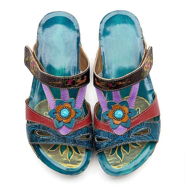 slippers bohemians style fashion non-slip wedges sandals women's slide sandal flat flip flop for woman pr, Black
slippers bohemians style fashion non-slip wedges sandals women's slide sandal flat flip flop for woman pr, Black