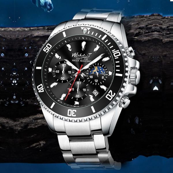 wristwatches 2021 fashion mens watches with stainless steel sports waterproof quartz watch men relogio masculino, Slivery;brown
wristwatches 2021 fashion mens watches with stainless steel sports waterproof quartz watch men relogio masculino, Slivery;brown