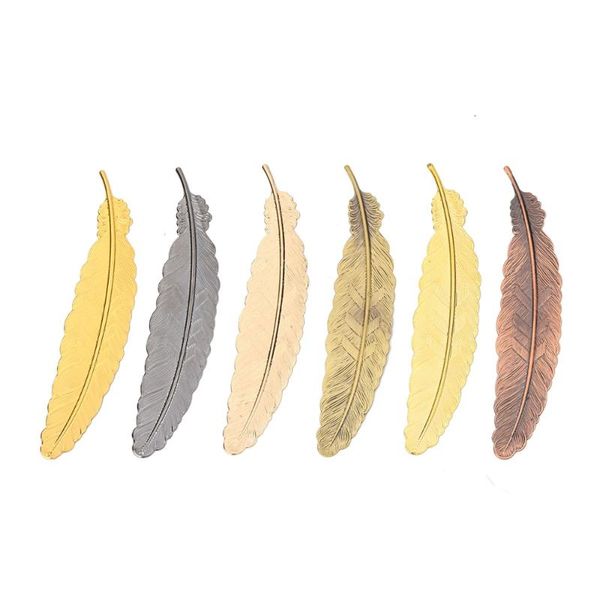 bookmark coloffice 2pcs classical metal feather shape iron gifts for friends creative office&school supplies 11.5x2.3cm
bookmark coloffice 2pcs classical metal feather shape iron gifts for friends creative office&school supplies 11.5x2.3cm