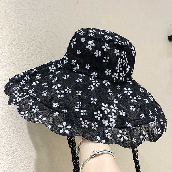 designer small lace dayan sunshade fisherman's hat women's through bandage travel sunscreen folding summer basin tide, Yellow
designer small lace dayan sunshade fisherman's hat women's through bandage travel sunscreen folding summer basin tide, Yellow