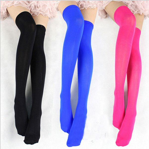 korean candy color knee high sock' veet silk stockings, Red;black
korean candy color knee high sock' veet silk stockings, Red;black