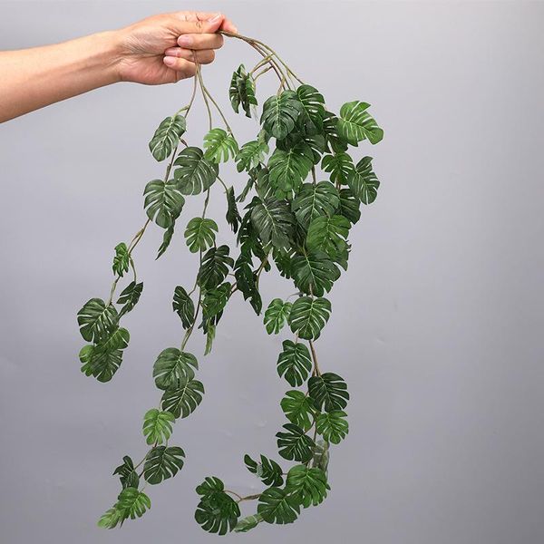 artificial monstera vines fakes 80cm leaf rattan faux greenery garland for wall wedding decoration decorative flowers & wreaths
artificial monstera vines fakes 80cm leaf rattan faux greenery garland for wall wedding decoration decorative flowers & wreaths