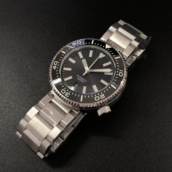 wristwatches 1000m diver watch men nh35 japan tuna skx007 automatic 316l stainless steel synthetic sapphire ceramic bezel c3 super luminous, Slivery;brown
wristwatches 1000m diver watch men nh35 japan tuna skx007 automatic 316l stainless steel synthetic sapphire ceramic bezel c3 super luminous, Slivery;brown