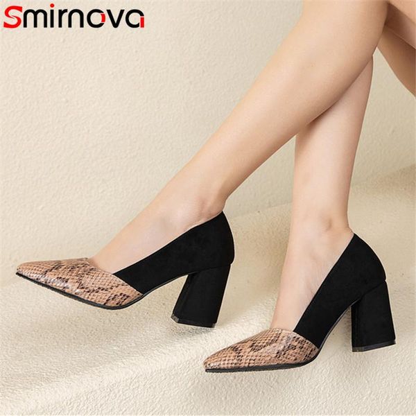 dress shoes smirnova 2021 fashion snake pointed toe pumps women spring summer single high heel party woman, Black
dress shoes smirnova 2021 fashion snake pointed toe pumps women spring summer single high heel party woman, Black