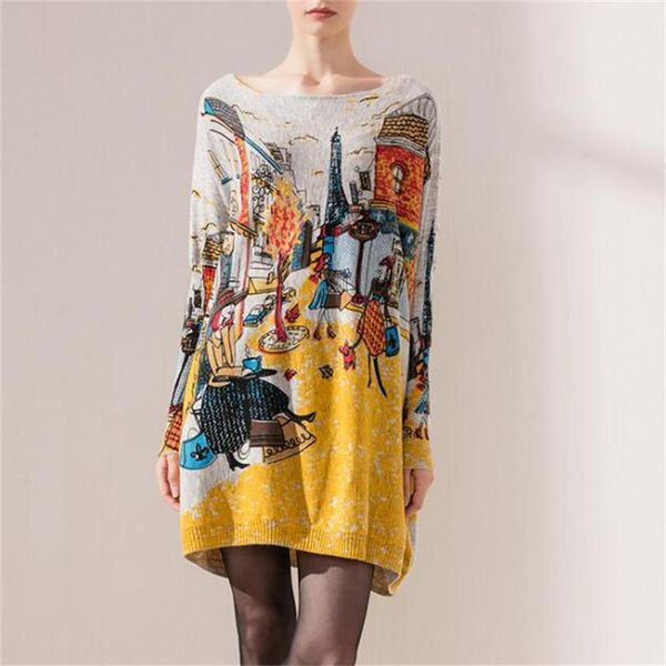 clothing o neck casual women sweater knitted batwing sleeve print letter big yards pullover, White;black
clothing o neck casual women sweater knitted batwing sleeve print letter big yards pullover, White;black