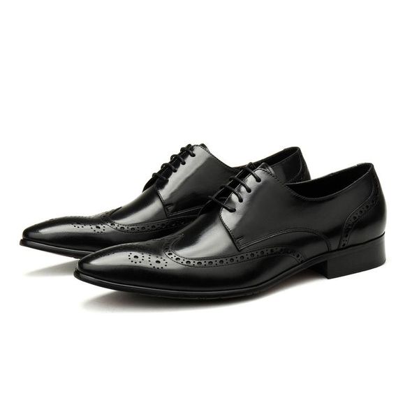 large size eur45 black oxfords business dress shoes genuine leather wedding mens formal
large size eur45 black oxfords business dress shoes genuine leather wedding mens formal