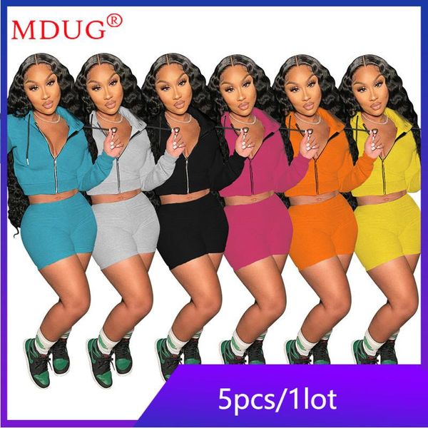 women's tracksuits mdug wholesale items bulk 5pcs summer hoodie shorts 2 piece set tracksuit women clothes casual solid panelled long s, Gray
women's tracksuits mdug wholesale items bulk 5pcs summer hoodie shorts 2 piece set tracksuit women clothes casual solid panelled long s, Gray