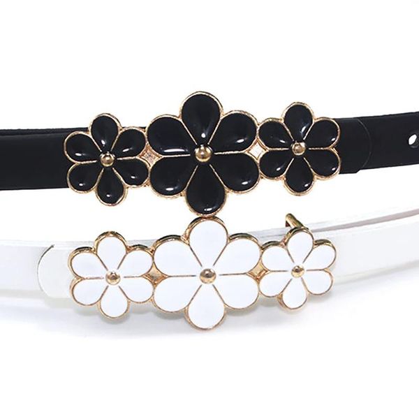 belts women's flower plate buckle high elastic pu fabric belt dress gold leaf metal fashion casual novelty wild solid c, Black;brown
belts women's flower plate buckle high elastic pu fabric belt dress gold leaf metal fashion casual novelty wild solid c, Black;brown