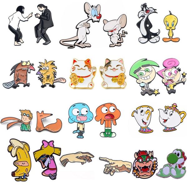pins, brooches lt331 fashion collection cartoons anime icons manga cute enamel pins custom lapel badge jewelry for friends kids gift, Gray
pins, brooches lt331 fashion collection cartoons anime icons manga cute enamel pins custom lapel badge jewelry for friends kids gift, Gray