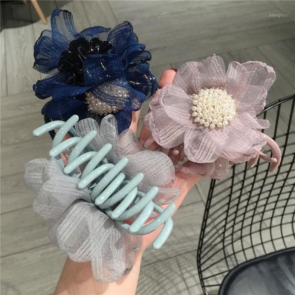 fashion girl sweet flowers pearls hair beam hairpin women accessories beauty crab clamp headwear clip1
fashion girl sweet flowers pearls hair beam hairpin women accessories beauty crab clamp headwear clip1