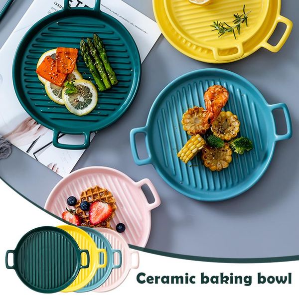 mats & pads round ceramic serving plate with dual handle porcelain tray for dessert cake appetizers ednu888
mats & pads round ceramic serving plate with dual handle porcelain tray for dessert cake appetizers ednu888