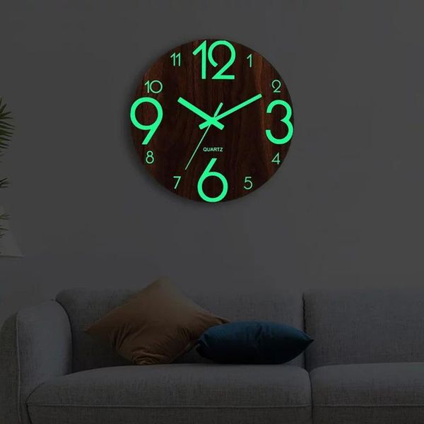 wooden wall clock luminous number hanging clocks quiet dark glowing modern watches home decor christmas gift
wooden wall clock luminous number hanging clocks quiet dark glowing modern watches home decor christmas gift