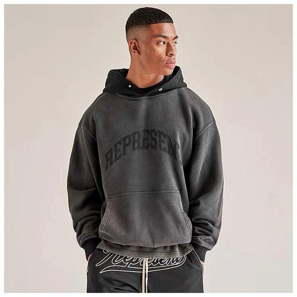 men's hoodies & sweatshirts japanese harajuku style represent 2021 autumn letter printing pure cotton hoodie washed vintage loose overs, Black
men's hoodies & sweatshirts japanese harajuku style represent 2021 autumn letter printing pure cotton hoodie washed vintage loose overs, Black