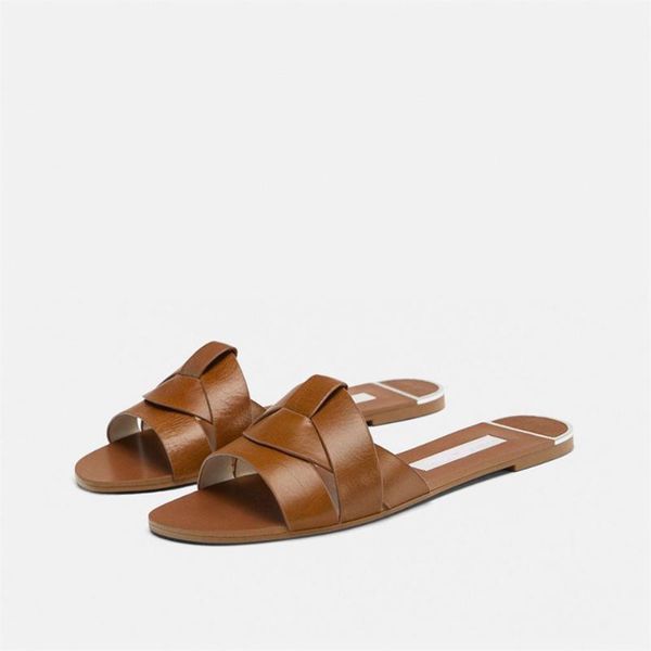 slippers fashion brand 2021 summer cross leather ladies women flat heels open toe beach shoes lazy casual women's, Black
slippers fashion brand 2021 summer cross leather ladies women flat heels open toe beach shoes lazy casual women's, Black