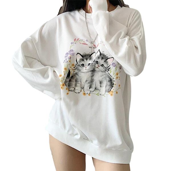 lose weight hoodies women cat printed hoody y2k aesthetics oversize 90s female gothic sweatshirts women's &, Black
lose weight hoodies women cat printed hoody y2k aesthetics oversize 90s female gothic sweatshirts women's &, Black