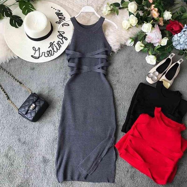 gaganight casual stretch women bodycon dress knitted solid o-neck ladies bandage dresses vestido 210519, Black;gray
gaganight casual stretch women bodycon dress knitted solid o-neck ladies bandage dresses vestido 210519, Black;gray