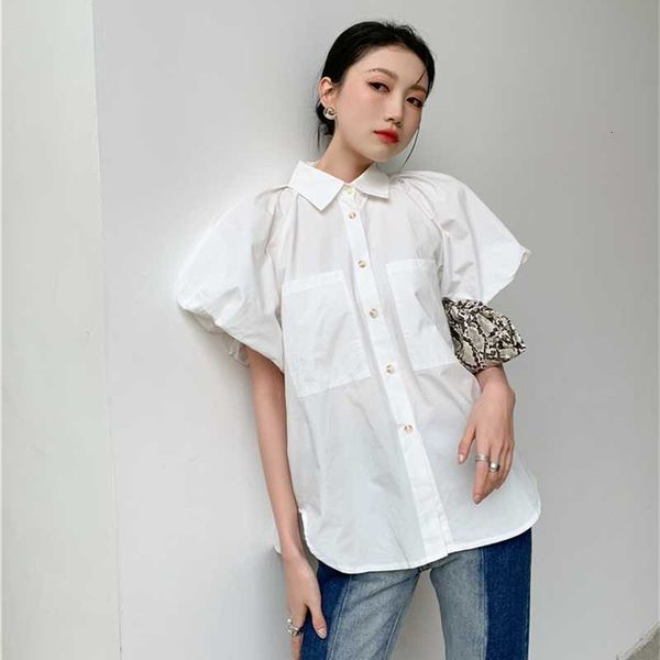 women's two piece pants puff sleeve white shirt for women designer button up short collared summer korean fashion tr jz66
women's two piece pants puff sleeve white shirt for women designer button up short collared summer korean fashion tr jz66