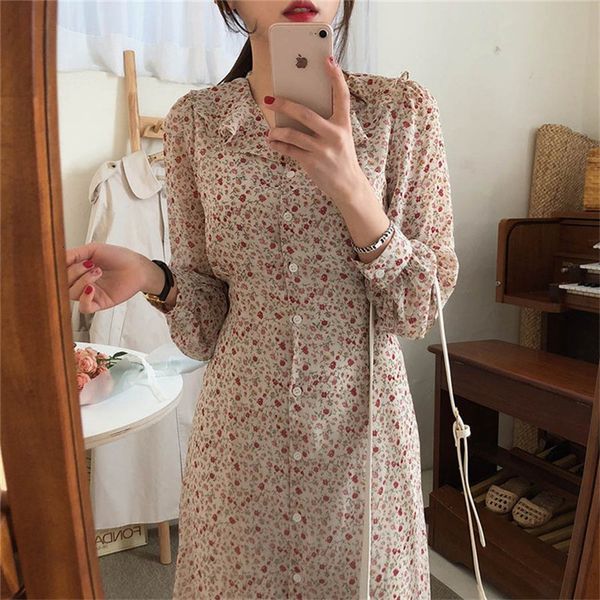 dresses pink chiffon florals elegant chic v-neck waist-controlled vintage office lady retro sweet women long es, Black;gray
dresses pink chiffon florals elegant chic v-neck waist-controlled vintage office lady retro sweet women long es, Black;gray