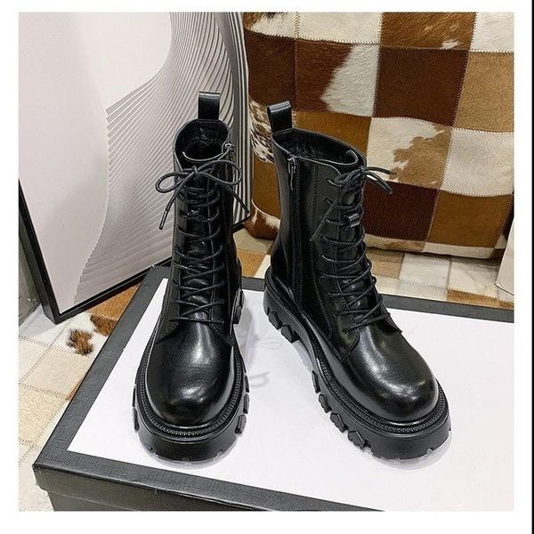 boots women spring winter brand ankle woman lace up shoes motorcycle platform ladies casual leather fashion footwear, Black
boots women spring winter brand ankle woman lace up shoes motorcycle platform ladies casual leather fashion footwear, Black