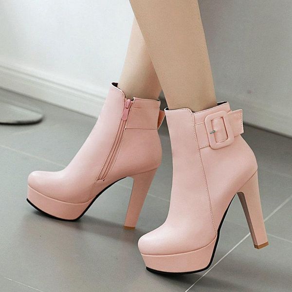 boots 2021 fashion buckle ankle autumn women platform square high heel zipper round tor winter woman shoes, Black
boots 2021 fashion buckle ankle autumn women platform square high heel zipper round tor winter woman shoes, Black